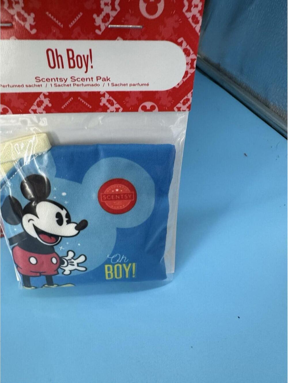 Scentsy Disney Mickey Mouse Buddy Plush 16” With Scent Pac! Brand New In Box! - Picture 4 of 14